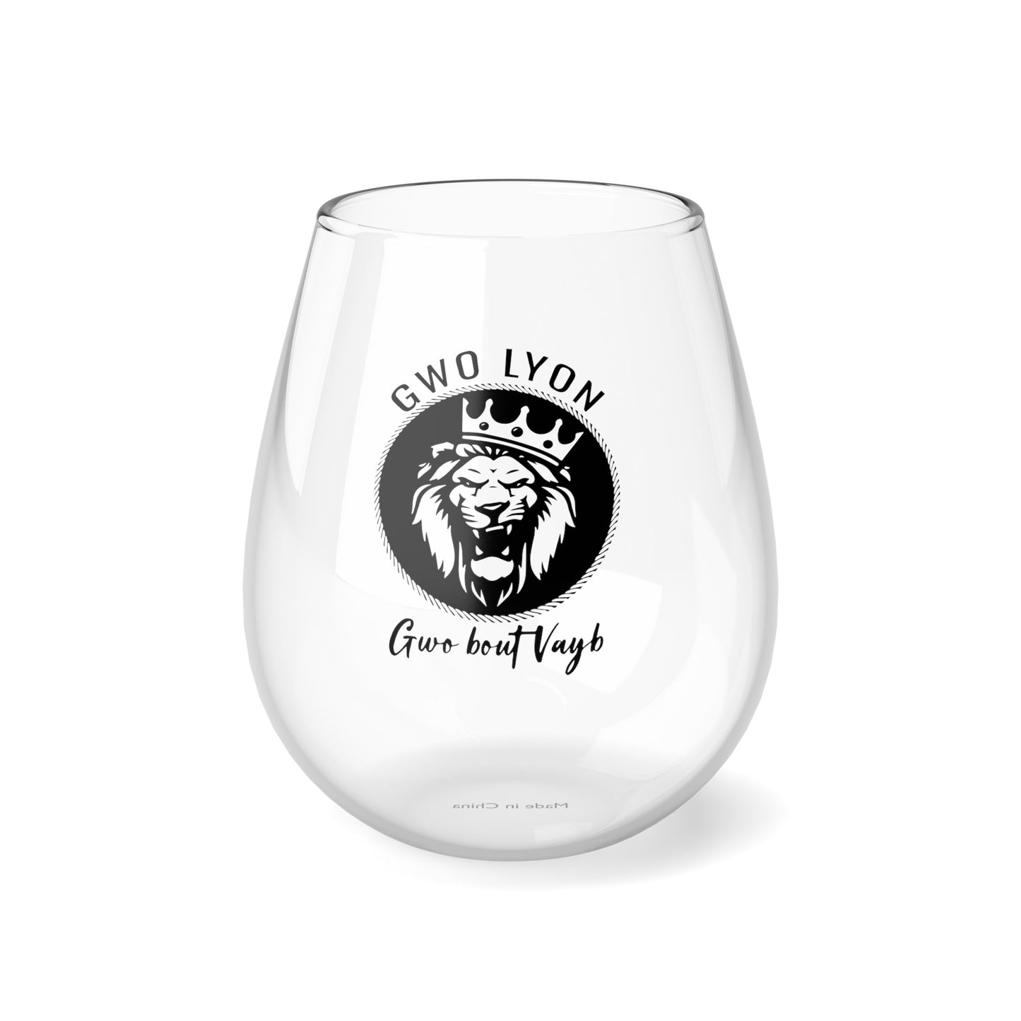 Nap Bwè | Stemless Wine Glass, 11.75oz