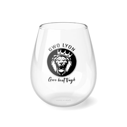 Nap Bwè | Stemless Wine Glass, 11.75oz