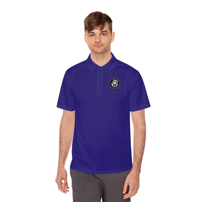 Men's Sport Polo Shirt - Gwo Lyon Nan Zòn Lakay ou