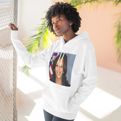 Three-Panel Fleece Hoodie