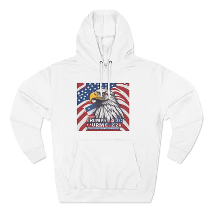 Three-Panel Fleece Hoodie