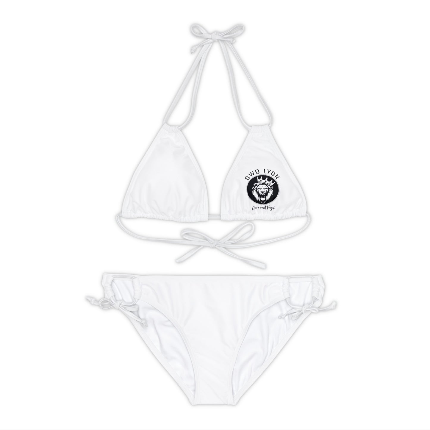 Strappy Bikini Set (AOP)