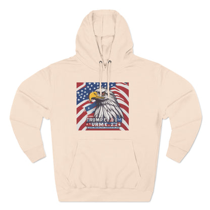 Three-Panel Fleece Hoodie