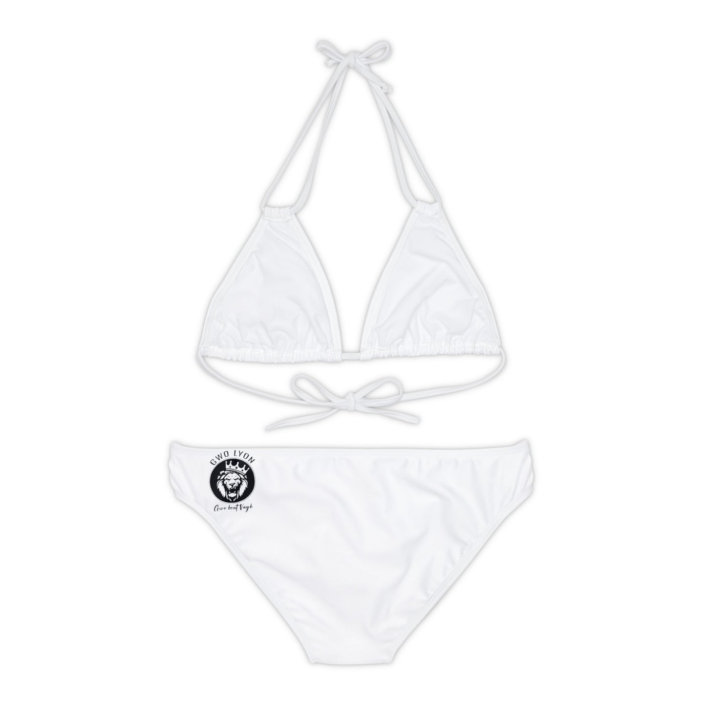 Strappy Bikini Set (AOP)