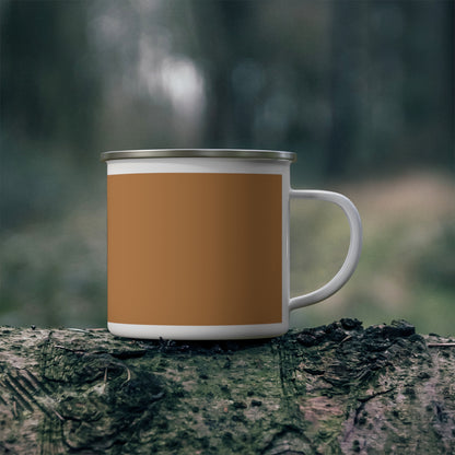 Enamel Camping Mug - Left Hand