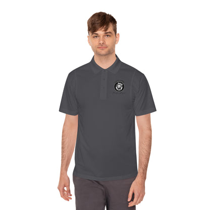 Men's Sport Polo Shirt - Gwo Lyon Nan Zòn Lakay ou